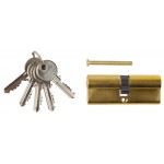 Личинка ЗУБР для врезного замка, цилиндровый, тип ключ-ключ, цвет латунь, 5-PIN, 60мм                                                                                                                           