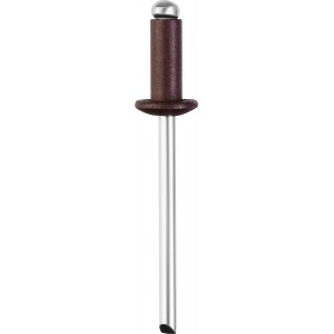 Алюминиевые заклепки Color-FIX, 3.2 х 8 мм, RAL 8017 шоколадно-коричневый, 50 шт., STAYER Professional