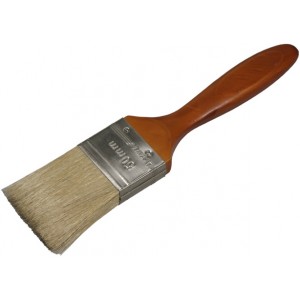 Кисть плоская STAYER LASUR — LUX, деревянная ручка, смешанная щетина, 63мм