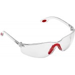 Прозрачные, очки защитные открытого типа, двухкомпонентные дужки, ЗУБР Спектр 3 