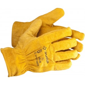 Перчатки ЗУБР МАСТЕР кожаные рабочие, с подкладкой, XL                                                                                                                                                