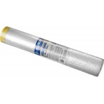 Пленка ЗУБР Профессионал защитная с клейкой лентой, HDPE, 10мкм, 2,4х20м