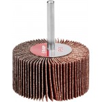 Круг шлифовальный ЗУБР МАСТЕР веерный лепестковый, на шпильке, тип КЛО, зерно-электрокорунд нормальный, P60, 30х60мм                                                                                  