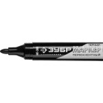 Перманентный маркер ЗУБР МП-300 черный, 2 мм заостренный с увелич объемом